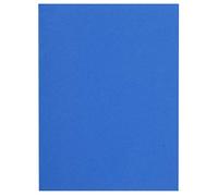Exacompta - Réf. 160010E - Paquet de 100 chemises rigides FLASH 220 g/m2 aux teintes vives - 100% recy s et certifiées Ange Bleu - dimensions 24x32 cm pour format A4 - couleur bleu foncé