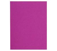 Exacompta - Réf. 160020E - Paquet de 100 chemises rigides FLASH 220 g/m2 aux teintes vives - 100% recyclées et certifiées Ange Bleu - dimensions 24x32 cm pour format A4 - couleur fuchsia