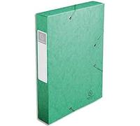 Chemise box Cartorel 24 x 32 cm dos 6 cm - verte