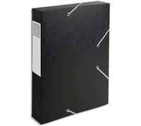Chemise box Cartorel 24 x 32 cm dos 6 cm - noire