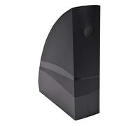 Exacompta - Réf. 182014D - Lot de 6 porte-revues MAG-CUBE Ecoblack, pour rangement documents A4 et A4+, catalogues, magazines - Dimensions : Prof 26,6 x larg 49,2 x Haut 30,5 cm - Noir