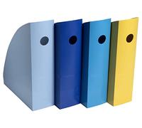 Set de 4 porte-revues Mag-Cube Bee Blue - Couleurs assorties