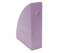 Exacompta - Réf. 18264D - 1 Porte-revues MAG-CUBE Aquarel, pour rangement documents A4 et A4+, catalogues, magazines - Dimensions : Prof 26,6 x larg 8,2 x Haut 30,5 cm - Couleur mauve