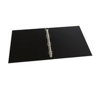 Porte-bloc avec pochette - Format 23x32cm pour A4 - Noir