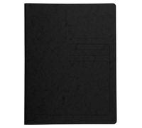 Exacompta - Réf. 240221E - 1 chemise de classement à ressort en carte lustrée 355 g/m² - couverture imprimée - chemise certifiée FSC® - dimensions 24 x 32 cm pour documents format A4 - couleur noir