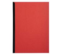 Exacompta - Réf. 2782C - Paquet de 100 plats en carte rigide recy grain cuir 270g/m2 pour couvertures Forever - format à classer A4 - certifiés Ange Bleu - couleur rouge