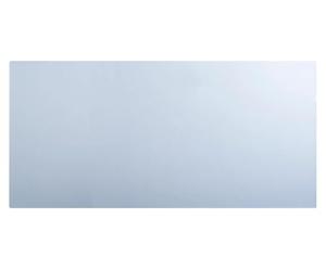 Exacompta - Réf. 29645E - Carton de 12 Sous-mains en PVC souple Crystal - une surface lisse et une surface grainée - protège bureau, tapis de souris - 43 x 90 cm - incolore - livré à plat