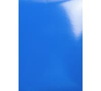 Paquet de 100 couvertures Chromées pour reliure A4 - Bleu