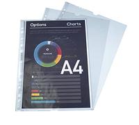 Exacompta - Réf. 31048E - Carton de 1000 pochettes perforées détachables - PP lisse - Perforation universelle 11 trous - Dimensions : 23 x 30 cm - Format à classer A4 - Coloris cristal