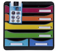 Module de classement Big Box Maxi 6 tiroirs Iderama - Arlequin