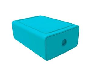 Exacompta - Réf. 315909D - 1 Module de classement Tiny Box 1 tiroir Pop N'Co superposable - Dimensions extérieures : Profondeur 19 x largeur 26,5 x Hauteur 10 cm - Couleurs aléatoires