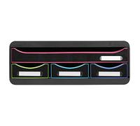 Exacompta Module de classement Toolbox 4 tiroirs Noir/arlequin 319914D