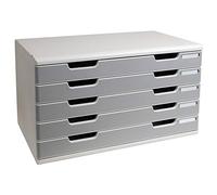 Module de classement Modulo Office 5 tiroirs A3 - Granit