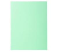 Chemise qualité supérieure 210 g Exacompta 24 x 32 cm couleur vert - Paquet de 100
