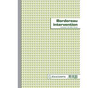 Cahier d'intervention Manifold Exacompta autocopiant A4 50 pages double exemplaires