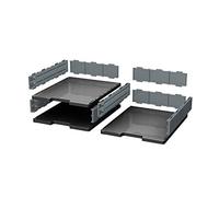 Exacompta – Module de classement Modulodoc Élément de base 56 mm Ecoblack – Gris foncé