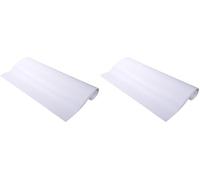 Exacompta - Réf. 36651E - 1 recharge papier pour tableaux de conférence - papier supérieur offset blanc 70 g/m2-50 feuilles unies microperforées - format 65 x 100 cm - certifiée FSC (Lot de 2)