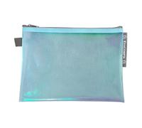 Exacompta - Réf. 37230E - Paquet de 6 pochettes souples à fermeture éclair Candy Tidy - Dimensions 23 x 13 cm - Format à classer DL-10x21cm - Couleurs assorties