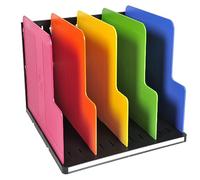 Trieur 5 divisions Exacompta Modulotop - multicolore