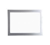 Exacompta Pochette d'affichage magnétique A5 Argent