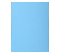 Exacompta Chemises semi-rigides Forever® 170 g/m² 100% recyclé – Paquet 100 – 24x32cm – Bleu vif