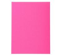 Exacompta - Réf. 420020E - Carton de 5 paquets de 100 chemises semi-rigides Forever® 170 g/m2 - chemises 100% recyclées et certifiées Ange Bleu - dim 24 x 32 cm pour format A4 - couleur fuchsia