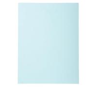 Exacompta - Réf. 420206E - Carton de 10 paquets de 50 chemises semi-rigides Forever® 170 g/m2 - chemises 100% recy s et certifiées Ange Bleu - dimensions 24 x 32 cm pour A4 - couleur bleu clair