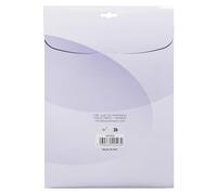 Boite de 25 plats pour relier en PVC 20/100ième A4 - Translucide