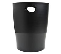 Exacompta 8x Corbeille-à-papier Ecobin Ecoblack Noir 453014D