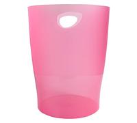 Exacompta 8x Corbeille-à-papier Ecobin Linicolor Framboise 45354D