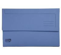 Paquet de 5 chemises poche 400g/m2 Clean'Safe - 35x24,2cm - Bleu