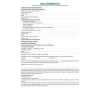 Exacompta - Dossier location commerciale - Réf. 47E - Artisans et commerçants - Vert