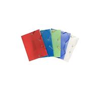 Exacompta - Réf. 50889E - 1 chemise à élastiques Chromaline pour format pocket - pochette 3 rabats - en polypropylène - dimensions 12 x 16 cm pour documents au format A6 - couleur aléatoire