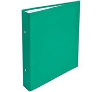 Exacompta 20x Classeur rembordé prolypropylène 2 anneaux 30mm A5 Vert 51073E