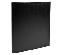 Exacompta - Réf. 51151SE - Carton de 20 classeurs rigides - 4 anneaux ronds 15 mm - Dos 20 mm - Dimensions extérieures : 32 x 25,6 cm - Format à classer A4 - Noir