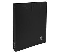 Exacompta - réf. 512801E - Carton de 20 classeurs semi-rigides OPAK - 4 anneaux ronds 30 mm - Dos 40 mm - Dimensions extérieures : 32 x 26,8 cm - Format à classer A4 Maxi - Coloris : noir