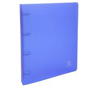 Classeur anneaux plastifié Exacompta Chromaline A4+ - Dos 4 cm - Coloris assortis
