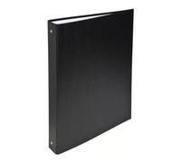 Exacompta - réf. 51371E - Carton de 20 classeurs rigide en PP - 4 anneaux ronds diamètre 30 mm - Dos 40 mm - Dimensions extérieures : 32 x 26 cm - Format à classer A4 - Coloris : noir