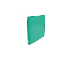 Exacompta - réf. 519293E - 1 Classeur rigide Pelliculé Iderama - 4 anneaux ronds diamètre 30 mm - Dos 40 mm - Dimensions extérieures : 32 x 26 cm - Format à classer A4 - Coloris : vert foncé