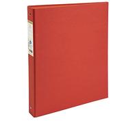 Exacompta - réf. 51985E - 1 Classeur rigide rembordé Forever - 4 anneaux ronds diamètre 30 mm - Dos 40 mm - Dimensions extérieures : 32 x 26 cm - Format à classer A4 - Coloris : rouge