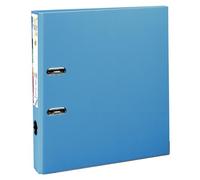 Exacompta - Réf. 53102E - Carton de 10 classeurs à levier A4 MAXI Prem'Touch - Dos 50 mm - Mécanique 55 mm - Dimensions extérieures : 32 x 30 x 5 cm - Format à classer A4 maxi - Coloris : Bleu clair
