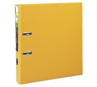 Exacompta - Réf. 53149E - Carton de 10 classeurs à levier A4 MAXI Prem'Touch - Dos 50 mm - Mécanique 55 mm - Dimensions extérieures : 32 x 30 x 5 cm - Format à classer A4 maxi - Coloris : Jaune