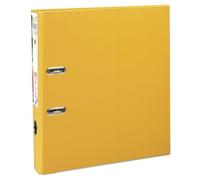 Exacompta - Réf. 53149E - Carton de 10 classeurs à levier A4 MAXI Prem'Touch - Dos 50 mm - Mécanique 55 mm - Dimensions extérieures : 32 x 30 x 5 cm - Format à classer A4 maxi - Coloris : Jaune