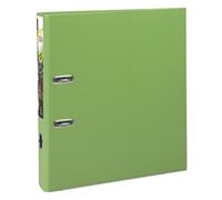 Exacompta - Réf. 53156E - 1 Classeur à levier A4 MAXI Prem'Touch - Dos 50 mm - Mécanique 55 mm - Dimensions extérieures : 32 x 30 x 5 cm - Format à classer A4 maxi - Coloris : Vert anis