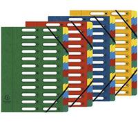 Trieur carte Exacompta Harmonika 24 divisions coloris assortis