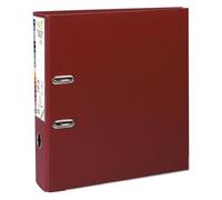 Exacompta - Réf. 53304E - Carton de 10 classeurs à levier A4 MAXI Prem'Touch - Dos 80 mm - Mécanique 80 mm - Dimensions extérieures : 32 x 30 x 8 cm - Format à classer A4 Maxi -- Coloris : Bordeaux
