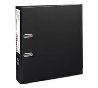 Exacompta - Réf. 53341E - Carton de 10 classeurs à levier A4 MAXI Prem'Touch - Dos 80 mm - Mécanique 80 mm - Dimensions extérieures : 32 x 30 x 8 cm - Format à classer A4 Maxi - Coloris : Noir