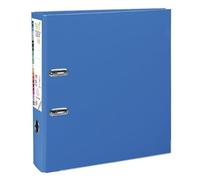 Exacompta - Réf. 53342E - Carton de 10 classeurs à levier A4 MAXI Prem'Touch - Dos 80 mm - Mécanique 80 mm - Dimensions extérieures : 32 x 30 x 8 cm - Format à classer A4 Maxi - Coloris : Bleu