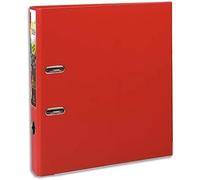 Classeur à levier Prem'Touch intérieur et extérieur en polypropylène - Dos 80mm - A4 maxi - Rouge