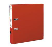 Exacompta - Réf. 53345E - Carton de 10 classeurs à levier A4 MAXI Prem'Touch - Dos 80 mm - Mécanique 80 mm - Dimensions extérieures : 32 x 30 x 8 cm - Format à classer A4 Maxi - Coloris : Rouge